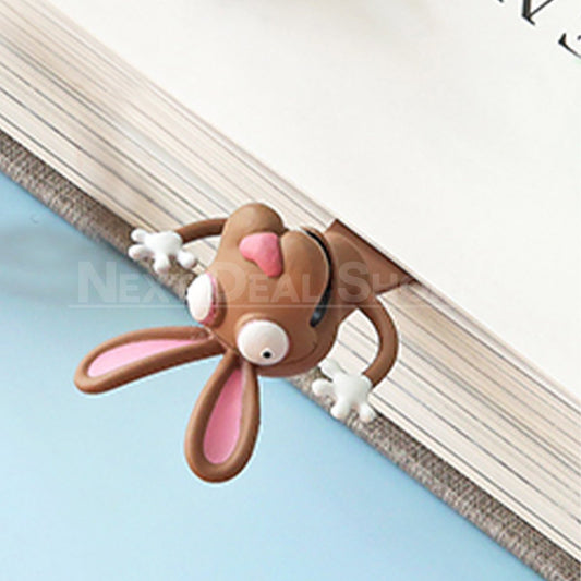 Novelty Wacky Bunny 3D Bookmark