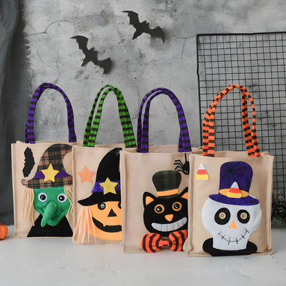 4 Pack - Halloween Trick or Treat Candy Bag-Next Deal Shop-Next Deal Shop