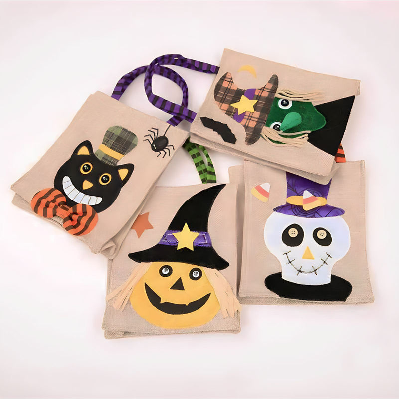 4 Pack - Halloween Trick or Treat Candy Bag-Next Deal Shop-Next Deal Shop