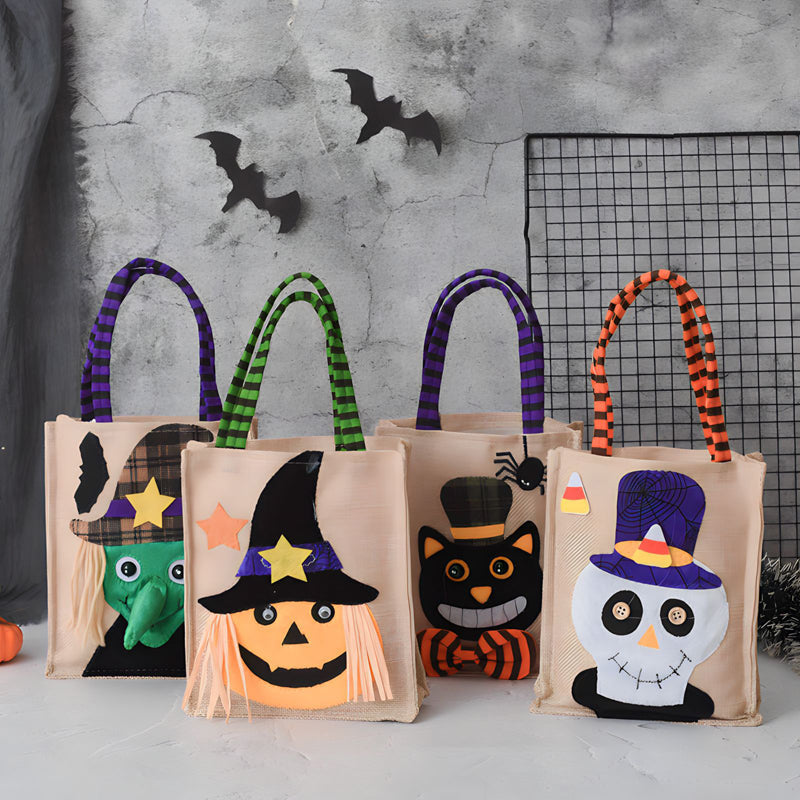 4 Pack - Halloween Trick or Treat Candy Bag-Next Deal Shop-Next Deal Shop