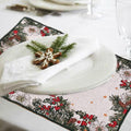 4 Packs - Festive Themed Placemats