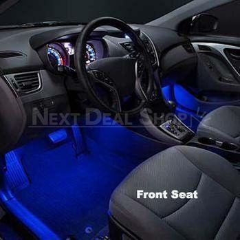 4 Pcs Underdash LED Lighting Kit - Plug and Play with Car Charger!-Next Deal Shop-Next Deal Shop