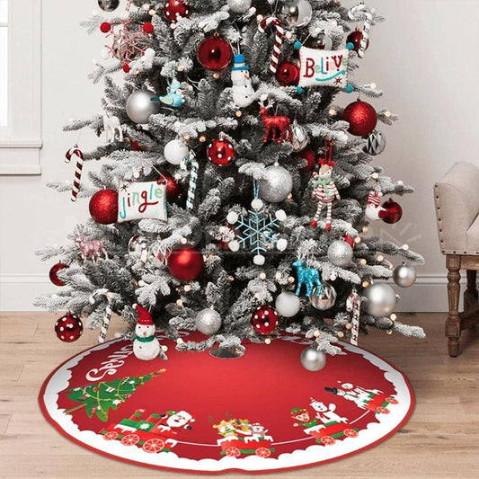 48" Christmas Tree Skirt Decoration-Next Deal Shop-Next Deal Shop
