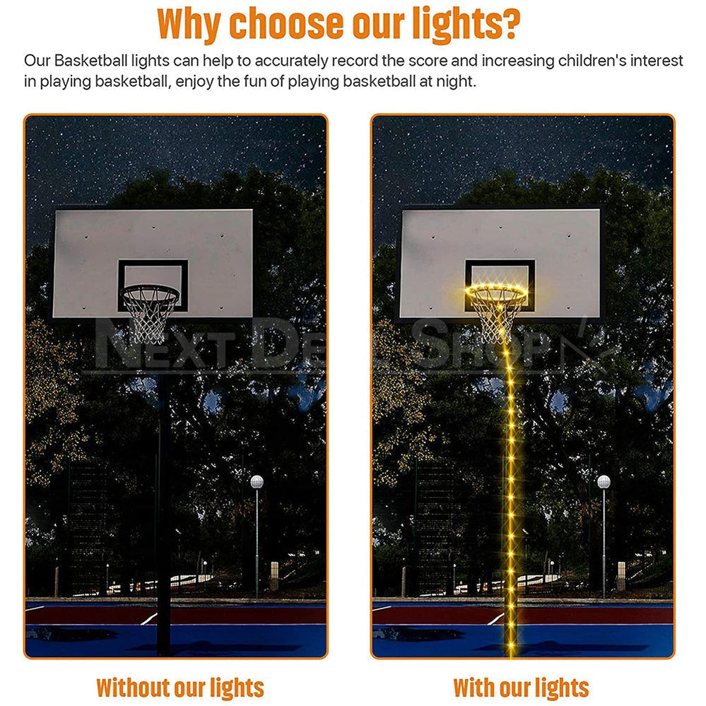 4.92ft LED Basketball Hoop Light with Remote Control-Next Deal Shop-Next Deal Shop