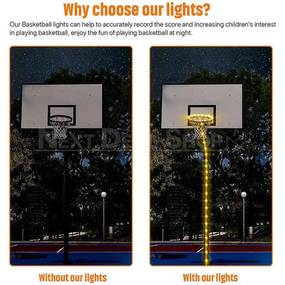 4.92ft LED Basketball Hoop Light with Remote Control-Next Deal Shop-Next Deal Shop