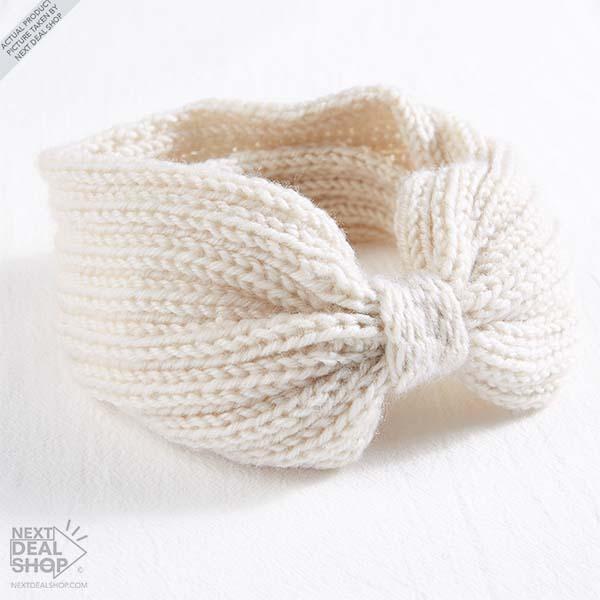 Knit Bow Tie Hair Band