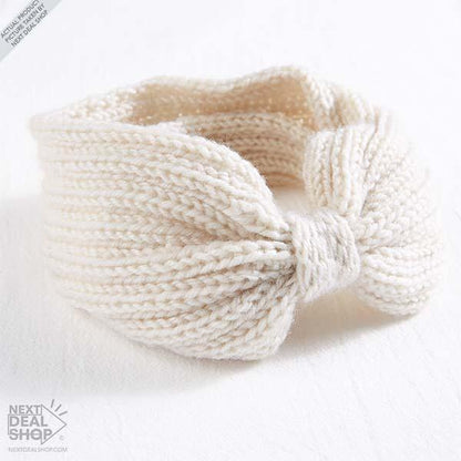 Knit Bow Tie Hair Band