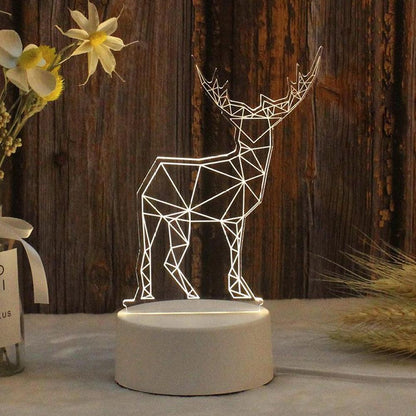 3D Illusion LED Lamp
