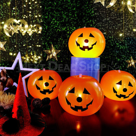 5 Pcs - Inflatable Halloween LED Pumpkin Balloons-Next Deal Shop-Next Deal Shop