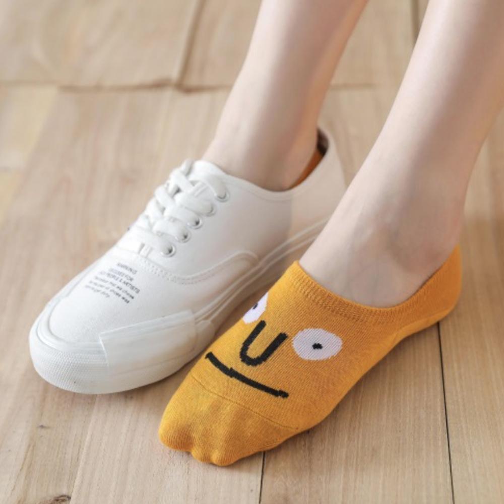 Funny Expression Socks (5 Pairs) - Daily Wear Novelty Gift
