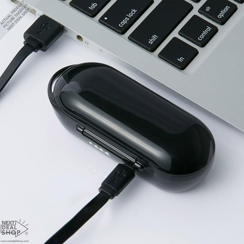 True Wireless Smart Touch Earbuds with Charging Box