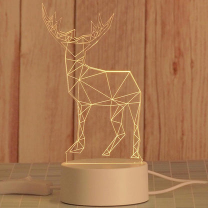 3D Illusion LED Lamp