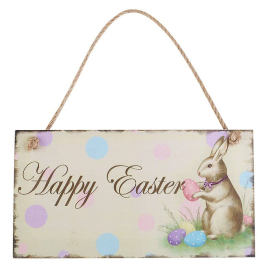 Easter Door Plate - Front Door Porch Home Wall Holiday Decoration
