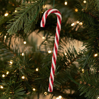 6 Pcs - Candy Cane Hanging Decoration Set