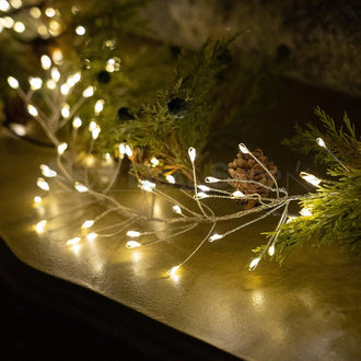 6.56ft Christmas LED Cluster Fairy String Light