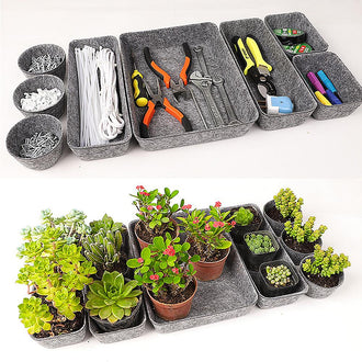 Versatile Storage Tray Set