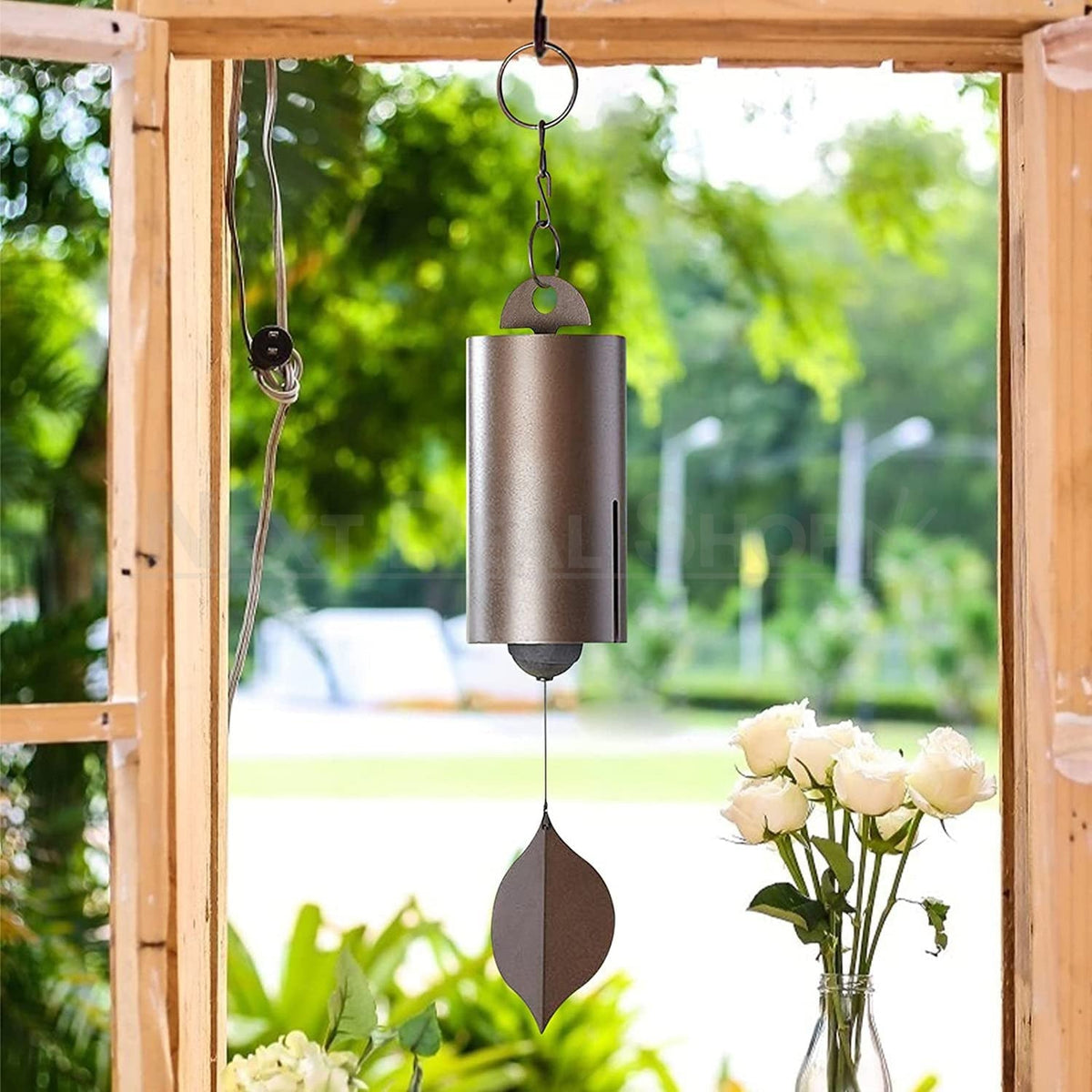 Metal Antique Heroic Windbell - Vintage Wind Chime for Yard Garden Patio Hanging Decoration
