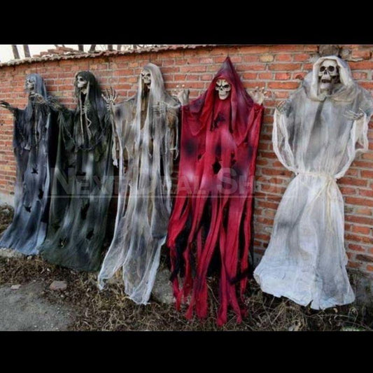71" Human Size Halloween Grim Reaper Skeleton Ghost Decorations-Next Deal Shop-Next Deal Shop