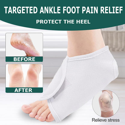 2 Pcs - Castor Oil Pack Wrap for Ankle - Ankle Discomfort Relief and Oil Therapy