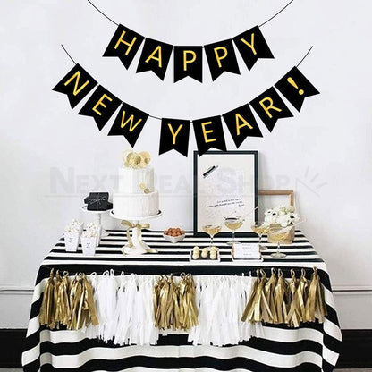 Happy New Year Hanging Banner Set