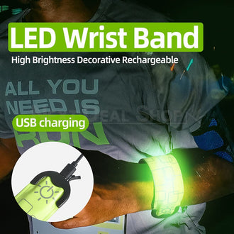 Rechargeable LED Light Up Armband