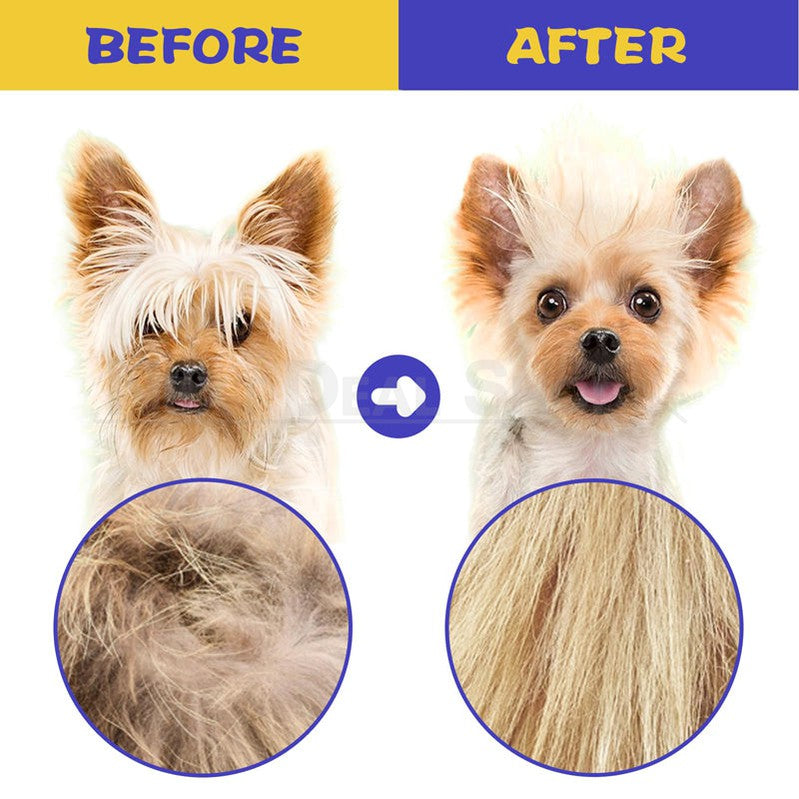 6 Pcs - Flea Comb for Pet - Dog Cat Hair Grooming Cleaning Comb