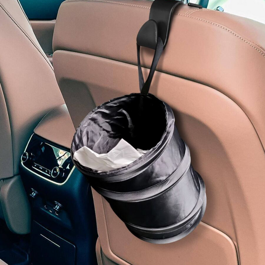 Collapsible Pop-up Car Trash Can - Car Interior Portable Waste Storage Bin