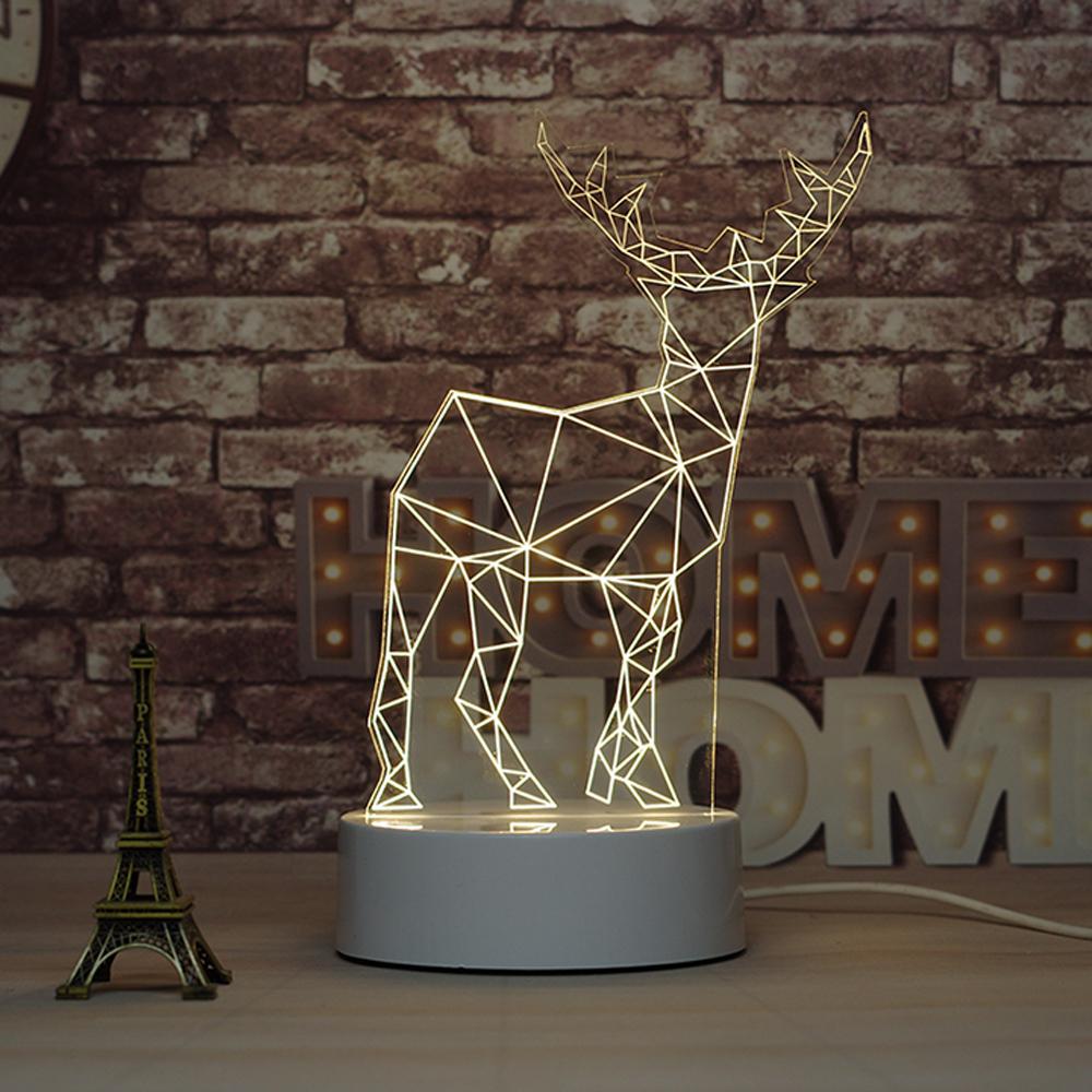 3D Illusion LED Lamp