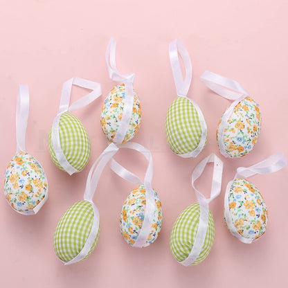 9 Pcs - Handmade Easter Egg Hanging Ornaments-Next Deal Shop-Next Deal Shop