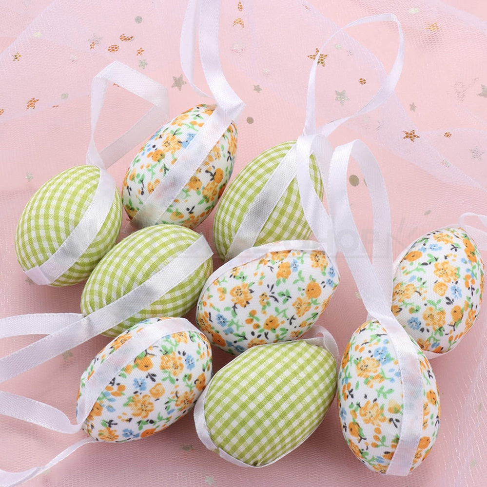 9 Pcs - Handmade Easter Egg Hanging Ornaments-Next Deal Shop-Next Deal Shop