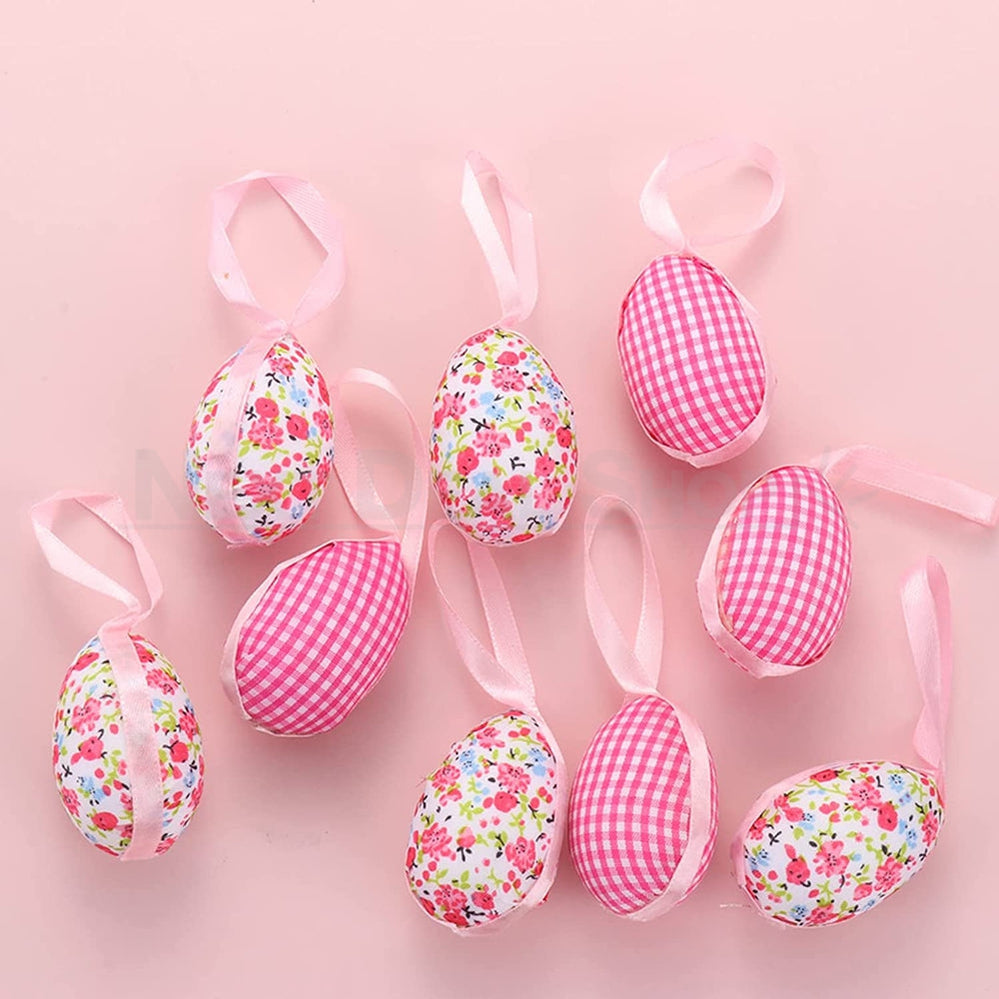 9 Pcs - Handmade Easter Egg Hanging Ornaments-Next Deal Shop-Next Deal Shop