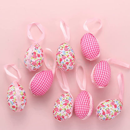 9 Pcs - Handmade Easter Egg Hanging Ornaments-Next Deal Shop-Next Deal Shop