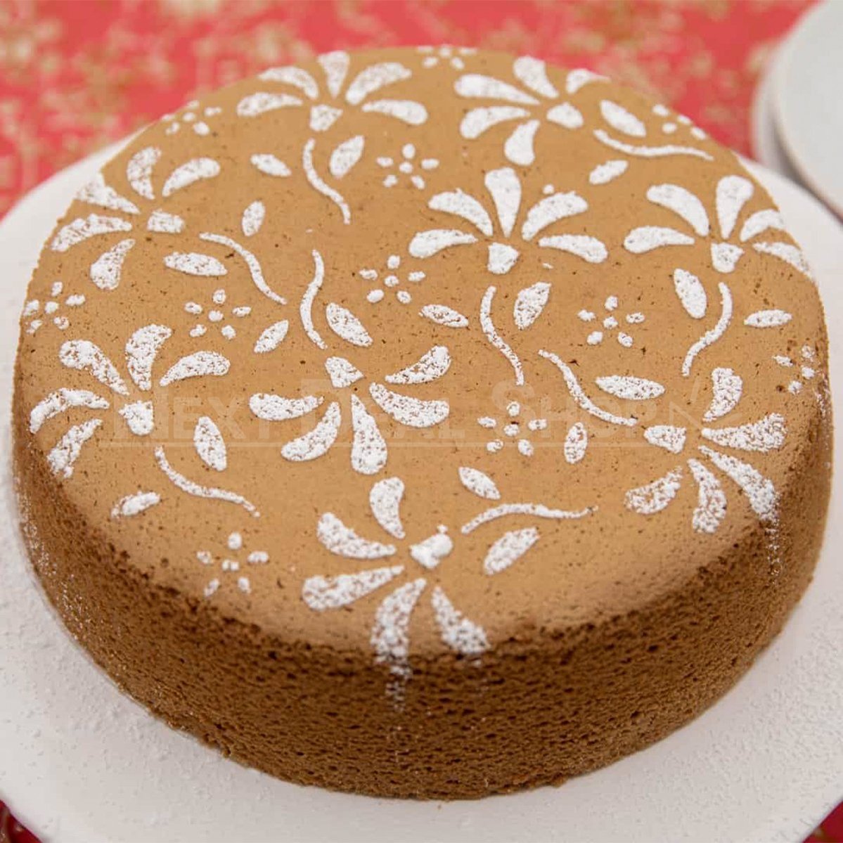 4 Sets - 8" Cake Stencils, Spray Mould, Fondant Decorating Sugarcraft Mold