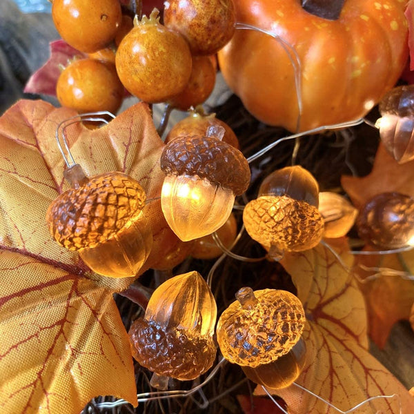 9.84 ft 30 LEDs Acorn String Lights Next Deal Shop UK
