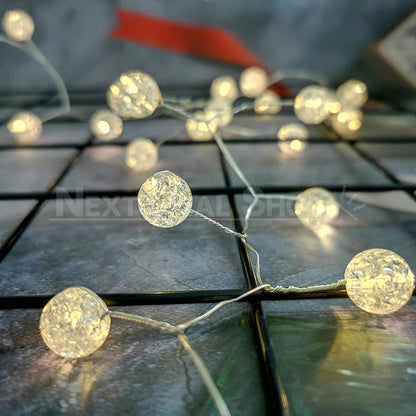 9.84 ft LED Firecracker Globe String Lights-Next Deal Shop-Next Deal Shop
