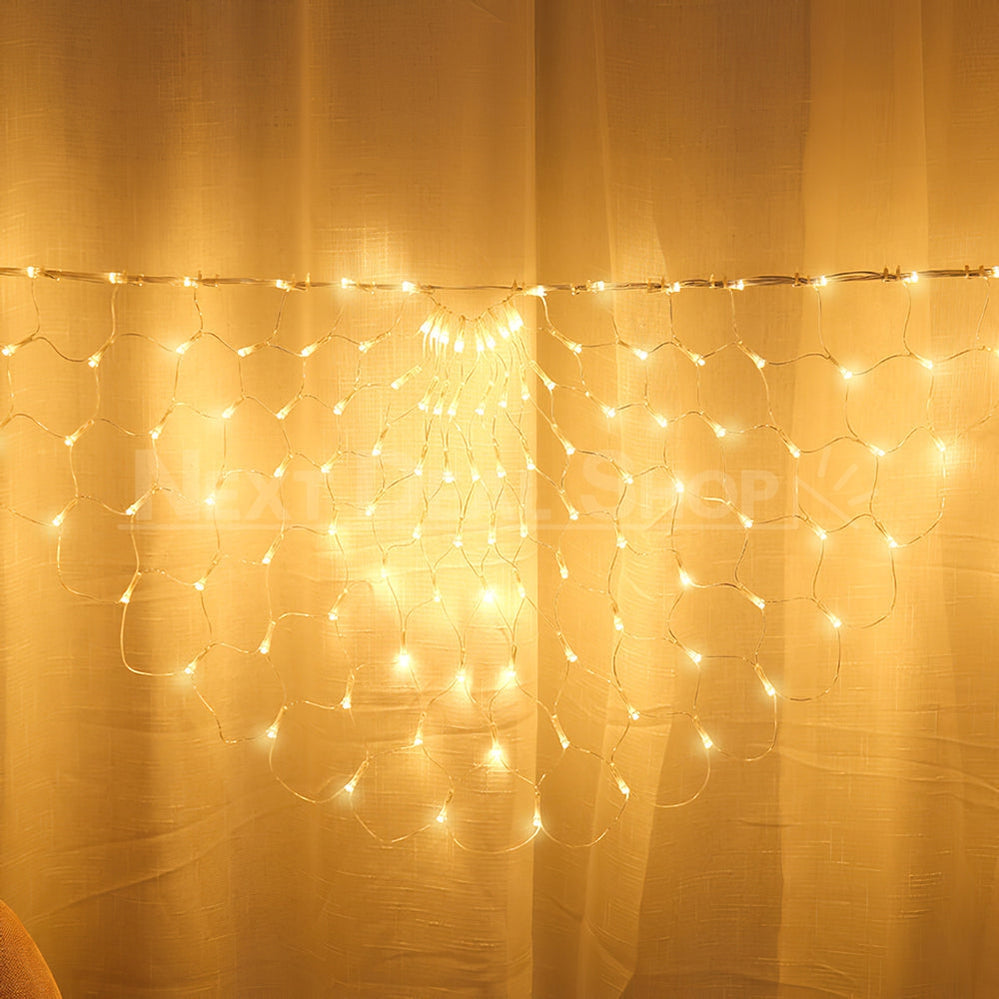 9.84ft LED Peacock Curtain String Lights (Extendable)-Next Deal Shop-Next Deal Shop