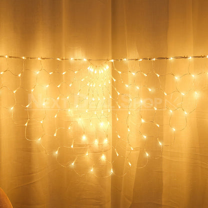9.84ft LED Peacock Curtain String Lights (Extendable)-Next Deal Shop-Next Deal Shop