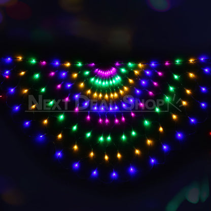 9.84ft LED Peacock Curtain String Lights (Extendable)-Next Deal Shop-Next Deal Shop