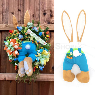 Adorable Bunny Butt and Ears Wreath Attachment