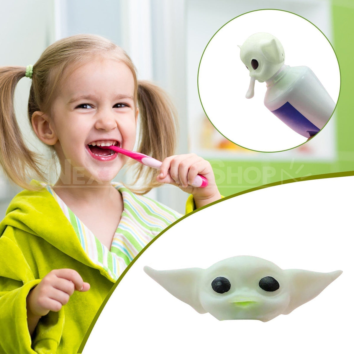 Alien Toothpaste Topper-Next Deal Shop-Next Deal Shop