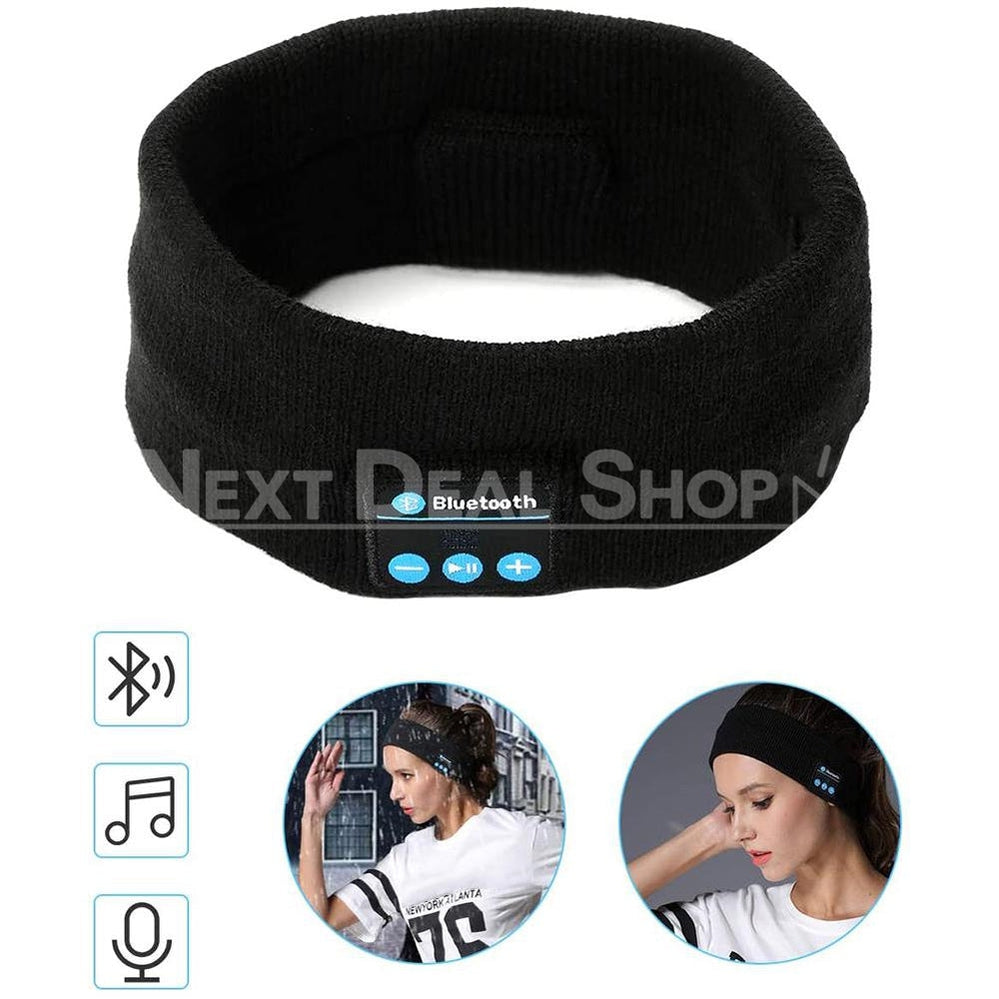 Bluetooth Wireless Music Headband - Great for Sleeping, Jogging, Yoga, and Mediation!-Next Deal Shop-Next Deal Shop