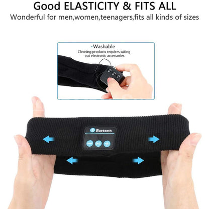 Bluetooth Wireless Music Headband - Great for Sleeping, Jogging, Yoga, and Mediation!-Next Deal Shop-Next Deal Shop