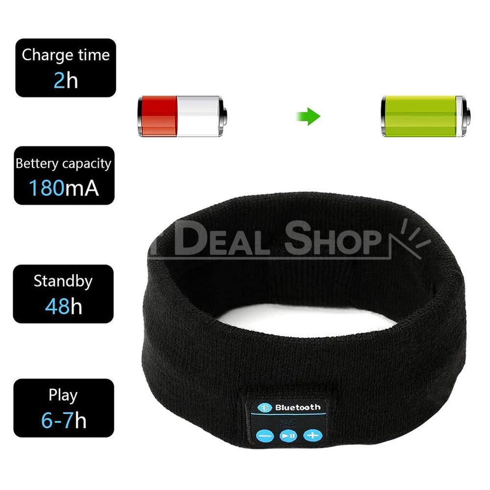 Bluetooth Wireless Music Headband - Great for Sleeping, Jogging, Yoga, and Mediation!-Next Deal Shop-Next Deal Shop