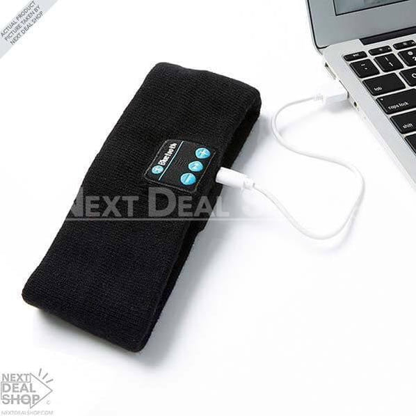 Bluetooth Wireless Music Headband - Great for Sleeping, Jogging, Yoga, and Mediation!-Next Deal Shop-Next Deal Shop
