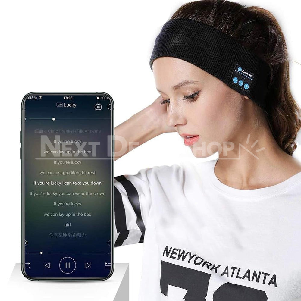 Bluetooth Wireless Music Headband - Great for Sleeping, Jogging, Yoga, and Mediation!-Next Deal Shop-Next Deal Shop