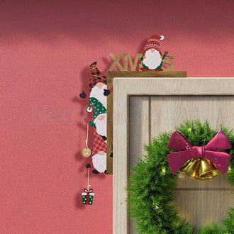 Christmas Gnome Door Frame Decor