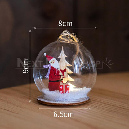 Christmas Hand-blown Glass Decorative Ornament-Next Deal Shop-A-Next Deal Shop