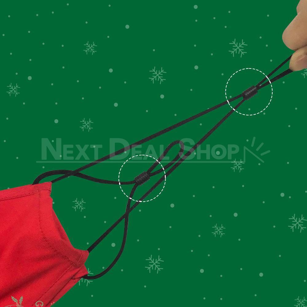 Christmas Santa Beard Face Mask with PM2.5 Carbon Filter-Next Deal Shop-Next Deal Shop