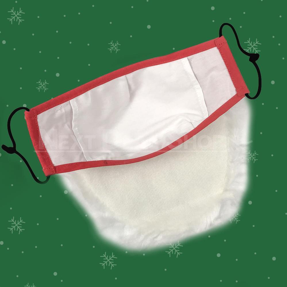 Christmas Santa Beard Face Mask with PM2.5 Carbon Filter-Next Deal Shop-Next Deal Shop