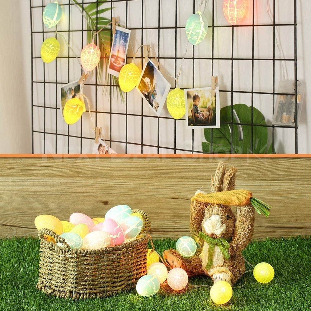 Colorful Easter Egg LED String Lights-Next Deal Shop-Next Deal Shop
